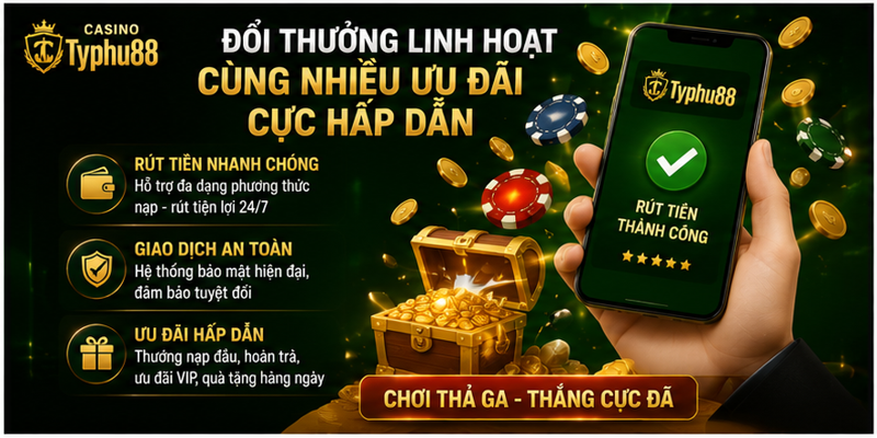 Đổi thưởng linh hoạt cùng nhiều ưu đãi cực hấp dẫn Đổi thưởng linh hoạt cùng nhiều ưu đãi cực hấp dẫn