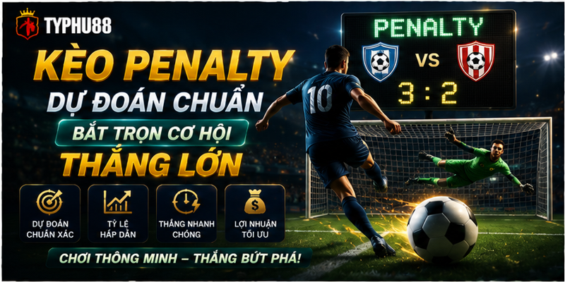 Kèo Penalty - Dự Đoán Chuẩn, Bắt Trọn Cơ Hội Thắng Lớn