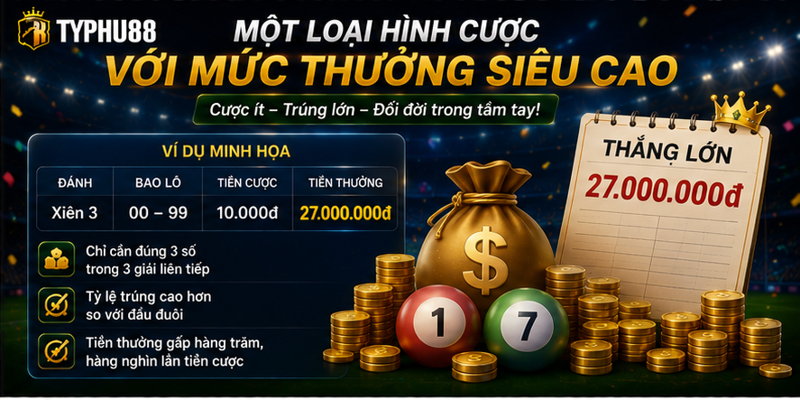 Một loại hình cược với mức thưởng siêu cao Một loại hình cược với mức thưởng siêu cao
