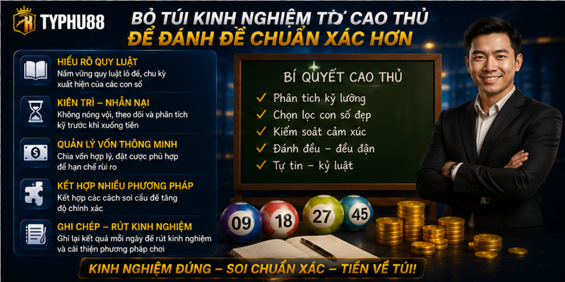 Bỏ túi kinh nghiệm từ cao thủ để đánh đề chuẩn xác hơn Bỏ túi kinh nghiệm từ cao thủ để đánh đề chuẩn xác hơn