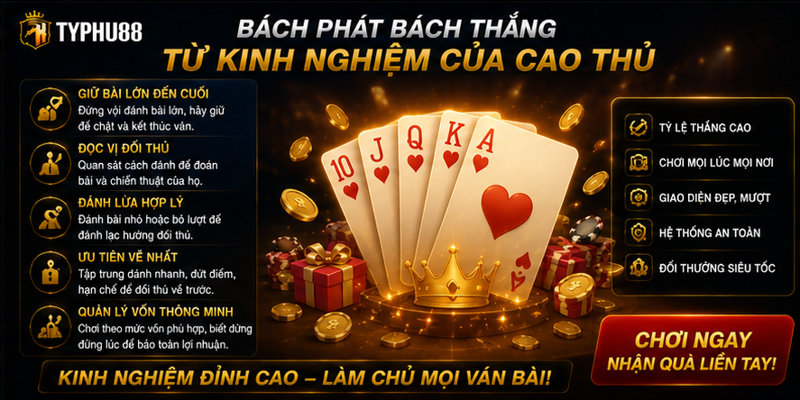 Bách phát bách thắng từ kinh nghiệm của cao thủ Bách phát bách thắng từ kinh nghiệm của cao thủ