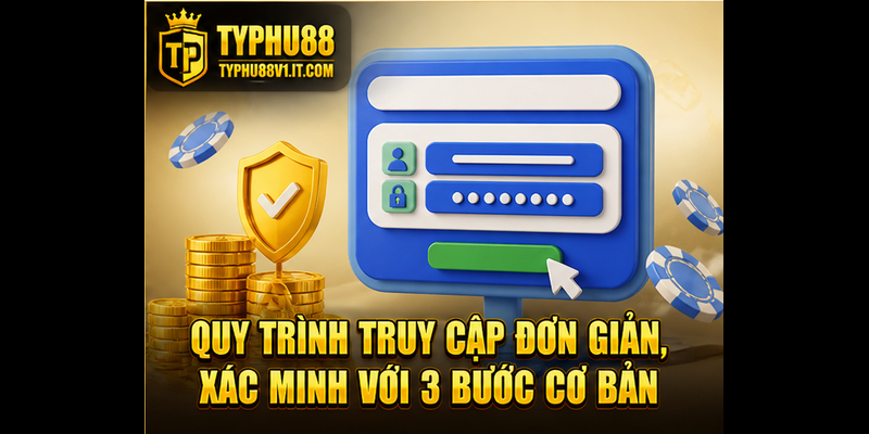 Quy trình truy cập đơn giản, xác minh với 3 bước cơ bản Quy trình truy cập đơn giản, xác minh với 3 bước cơ bản